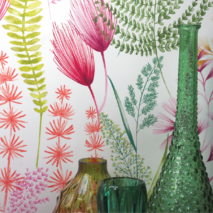 JRD50101W_2 วอลเปเปอร์ลายดอกไม้